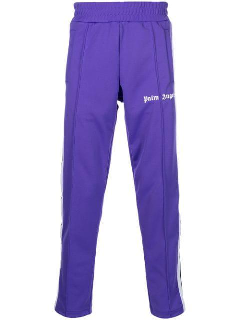 logo-print track pants by PALM ANGELS