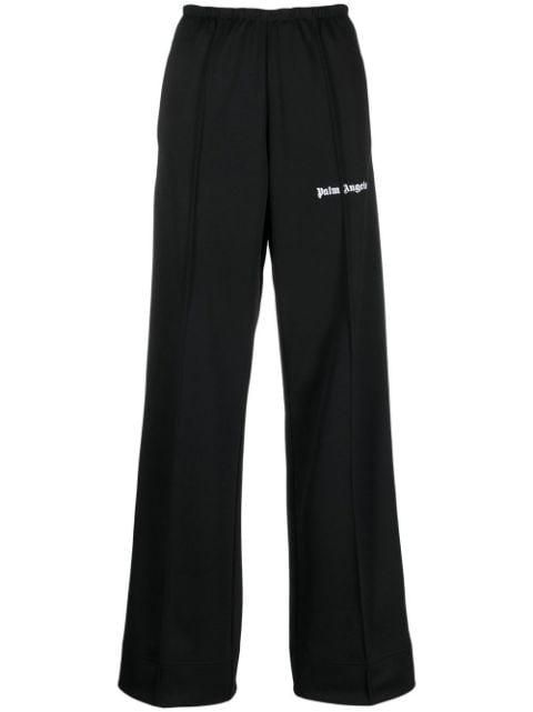 logo-print track pants by PALM ANGELS
