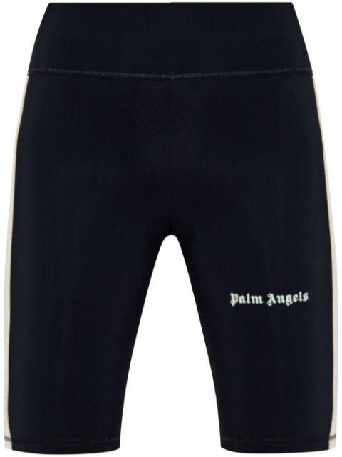 logo-printed cycling shorts by PALM ANGELS