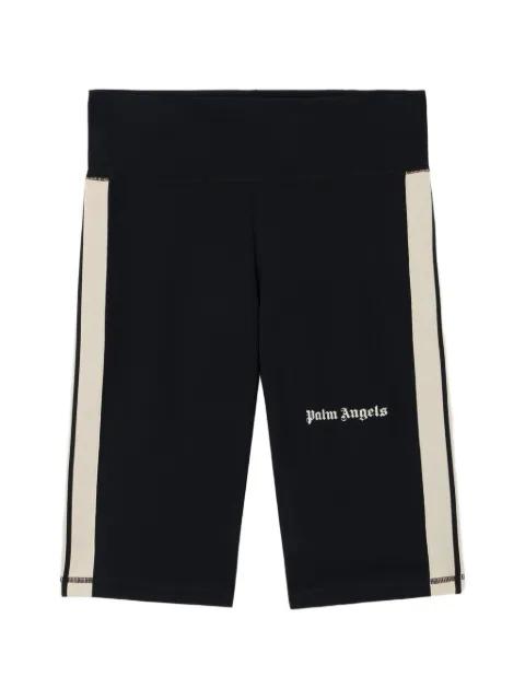 logo track biker shorts by PALM ANGELS
