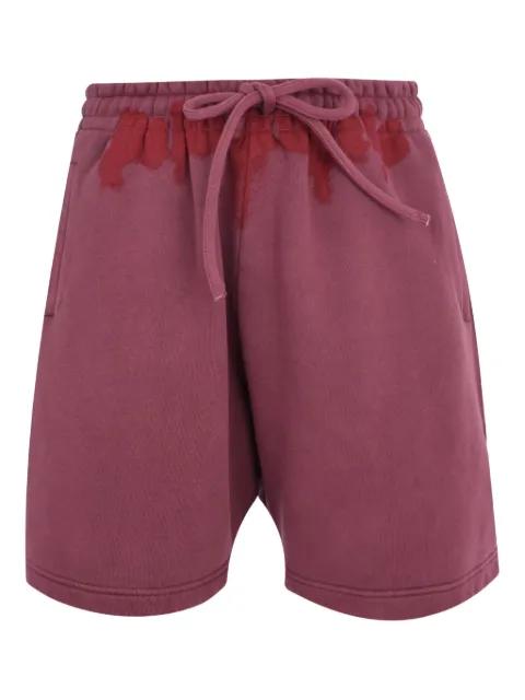 logo-waistband track shorts by PALM ANGELS