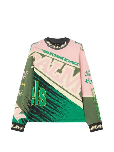 long-sleeve graphic T-shirt by PALM ANGELS