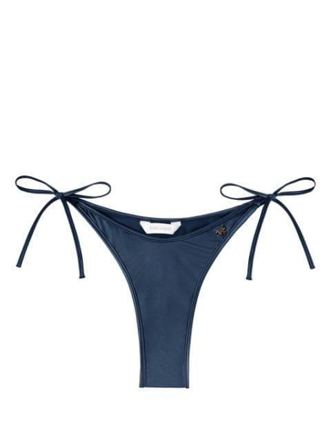 metallic bikini bottoms by PALM ANGELS