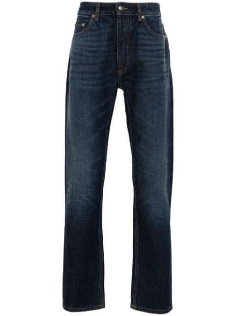 mid-rise straight-leg jeans by PALM ANGELS