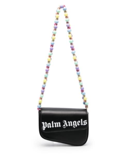 mini Crash embellished shoulder bag by PALM ANGELS
