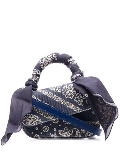 mini Crash tote bag by PALM ANGELS