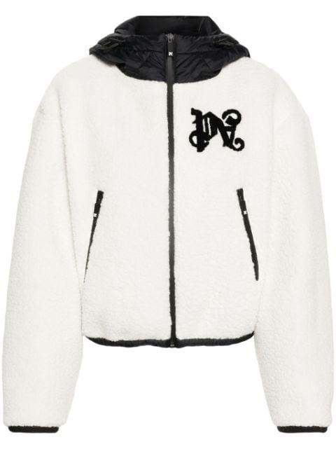 monogram-appliqué ski jacket by PALM ANGELS
