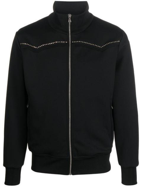 monogram-appliqué track jacket by PALM ANGELS