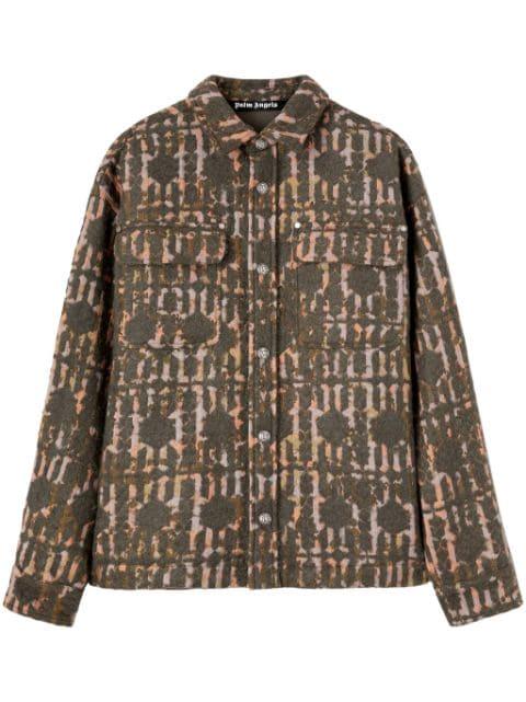 monogram-pattern jacket by PALM ANGELS