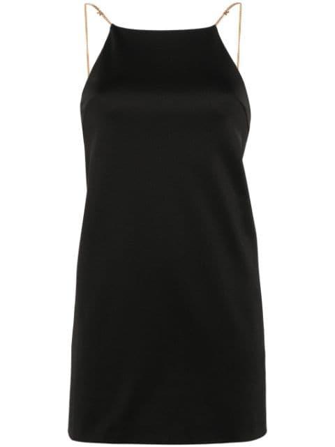 monogram-plaque dress by PALM ANGELS