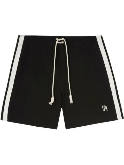 monogram-print swimming shorts by PALM ANGELS