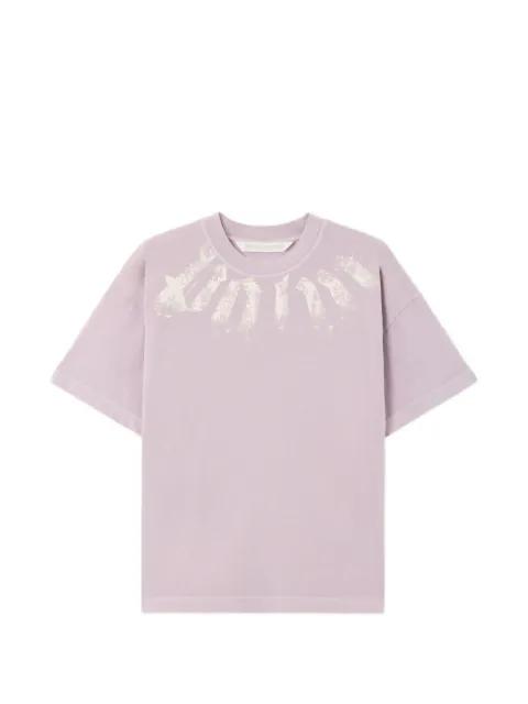 neck-logo loose T-shirt by PALM ANGELS