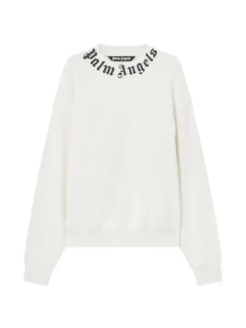 neck-logo sweatshirt by PALM ANGELS