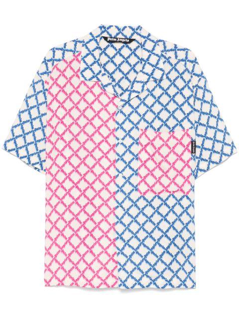 net-logo shirt by PALM ANGELS