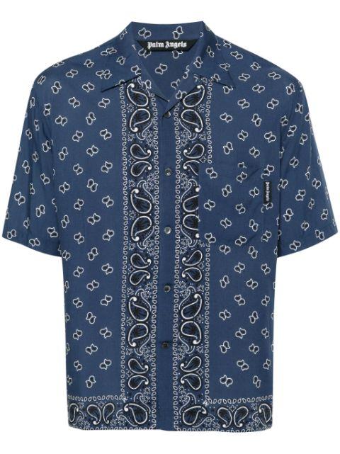 paisley-print bowling shirt by PALM ANGELS