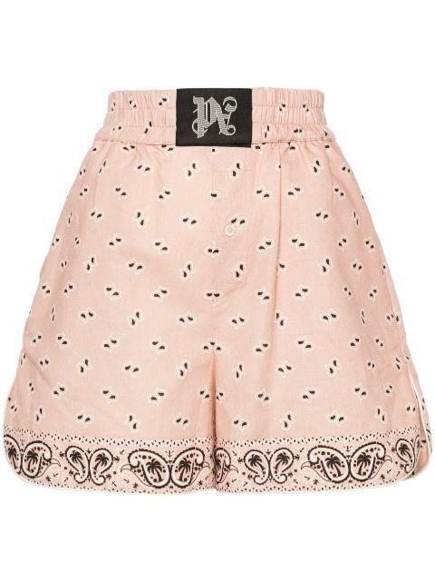 paisley-print boxers shorts by PALM ANGELS