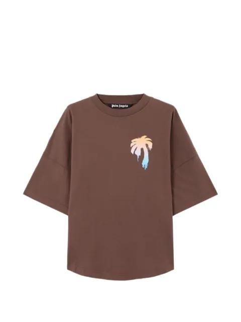palm graphic oversized T-shirt by PALM ANGELS