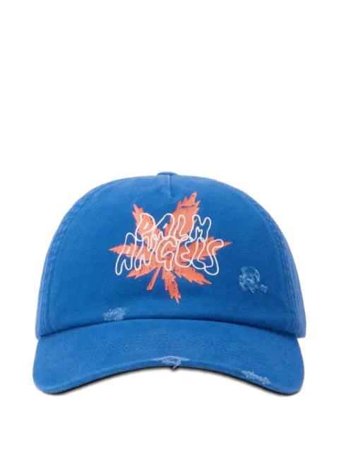 palm leaf distressed cap by PALM ANGELS