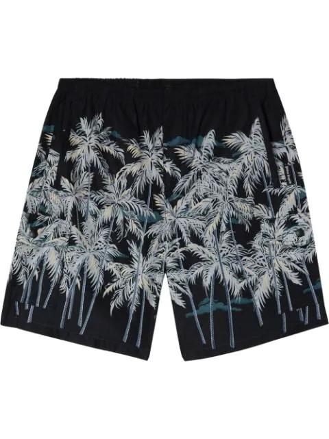 palm-print swimming shorts by PALM ANGELS