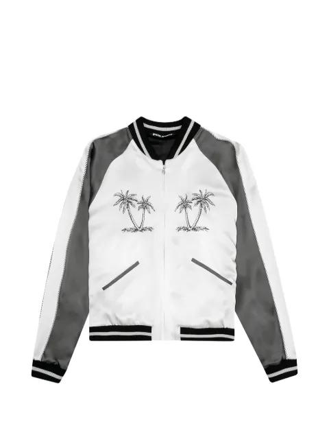 palm tree embroidered jacket by PALM ANGELS