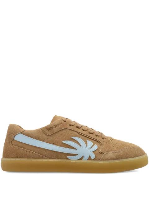 palm tree leather sneakers by PALM ANGELS