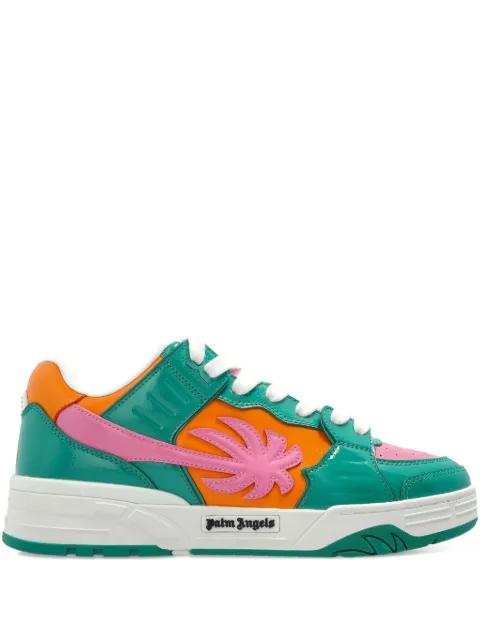 palm tree leather sneakers by PALM ANGELS