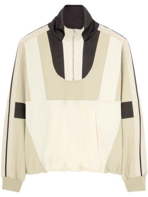 panelled half-zip jacket by PALM ANGELS