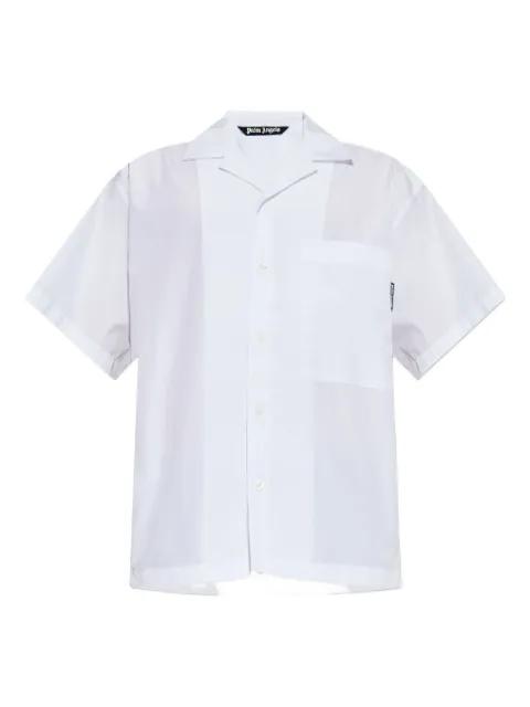 patch-pocket short-sleeve shirt by PALM ANGELS