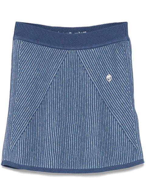 ribbed-knit skirt by PALM ANGELS
