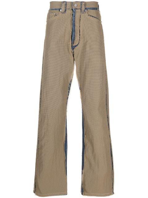 ripstop straight-leg trousers by PALM ANGELS