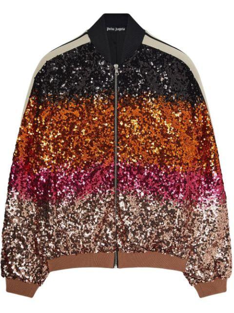 show sequins bomber jacket by PALM ANGELS