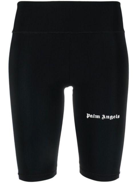 side-stripe cycling shorts by PALM ANGELS