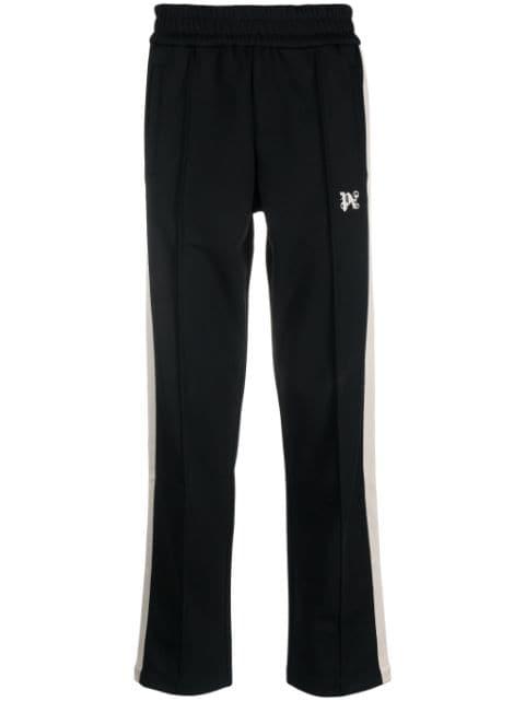 side-stripe logo-detail trousers by PALM ANGELS