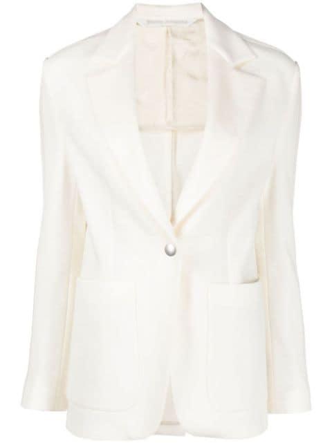 side-stripe notched-lapels blazer by PALM ANGELS