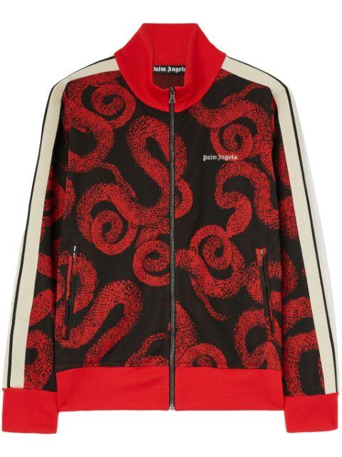 snake-print sweatshirt by PALM ANGELS