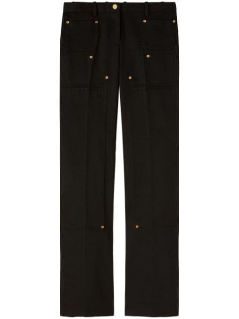 straight-leg cargo trousers by PALM ANGELS
