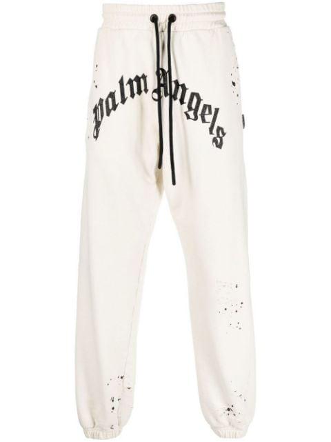 straight-leg track pants by PALM ANGELS