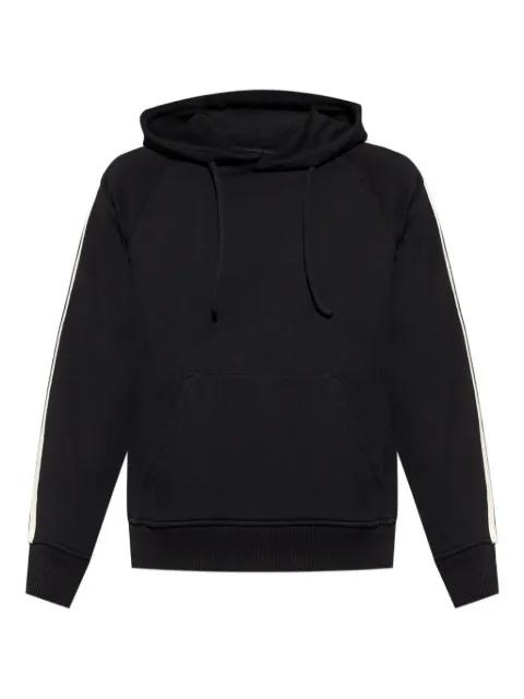 stripe-detail hoodied sweatshirt by PALM ANGELS