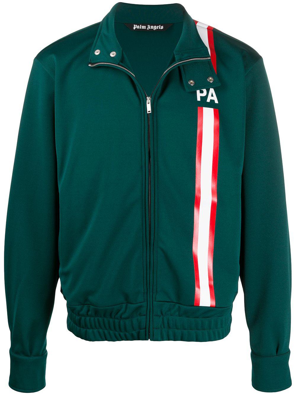 stripe detail logo track jacket by PALM ANGELS