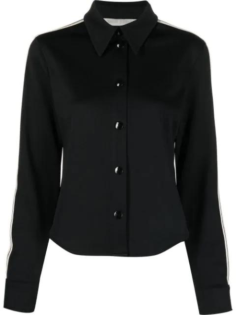 stripe-detail slim shirt by PALM ANGELS