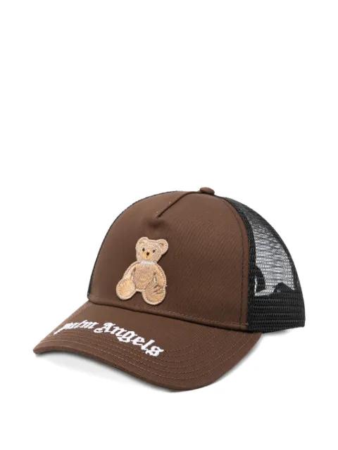 teddy-embroidered trucker cap by PALM ANGELS