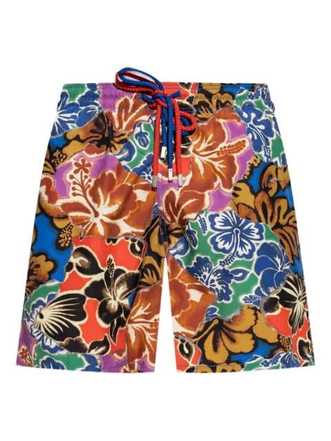 x Vilebrequin floral-print swim shorts by PALM ANGELS