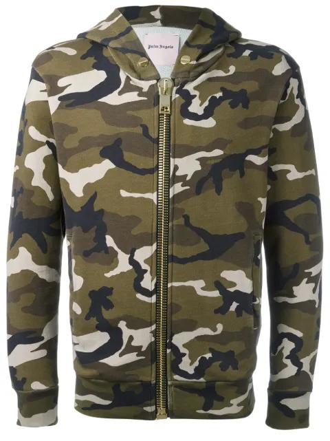 zipped hoodie by PALM ANGELS