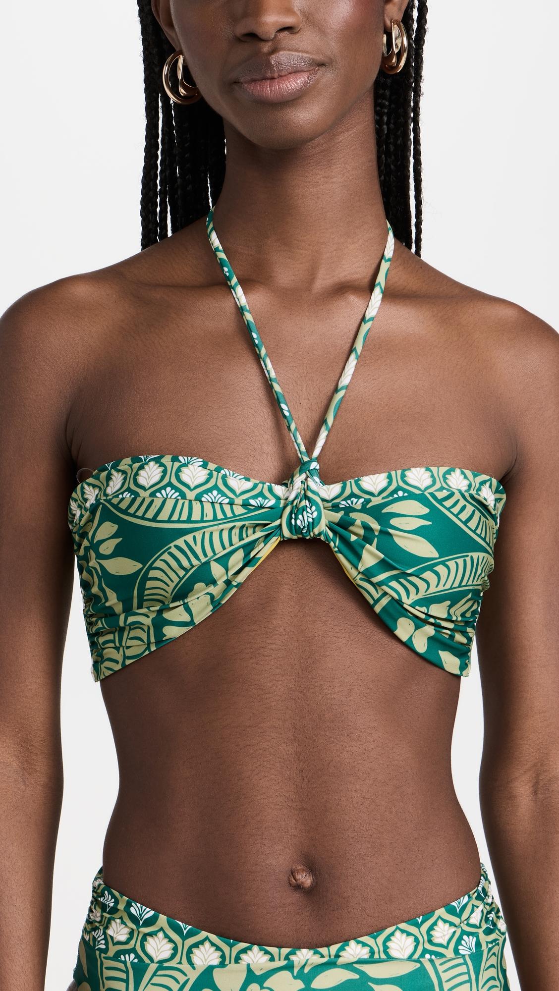 Ade Bandeau Bikini Top by PALMACEA