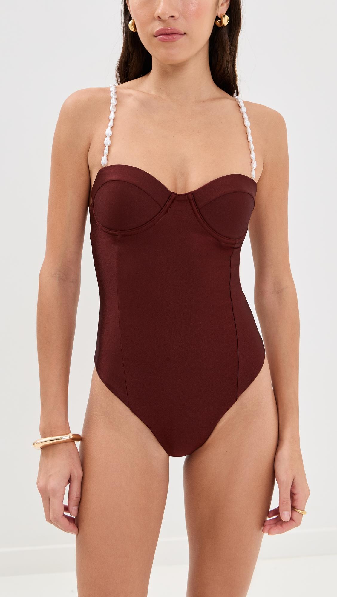 Mare One Piece Merlot by PALMACEA