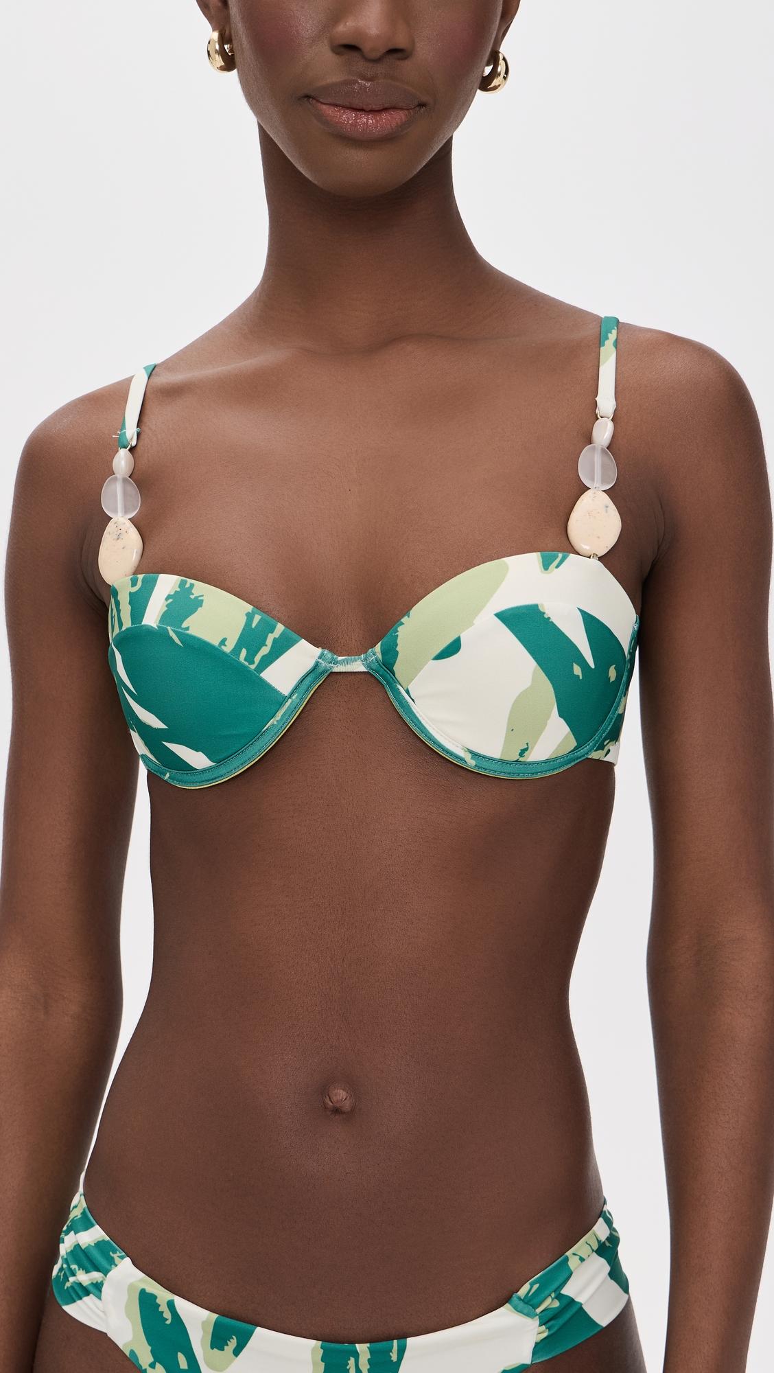 Perla Nori Bikini Top by PALMACEA