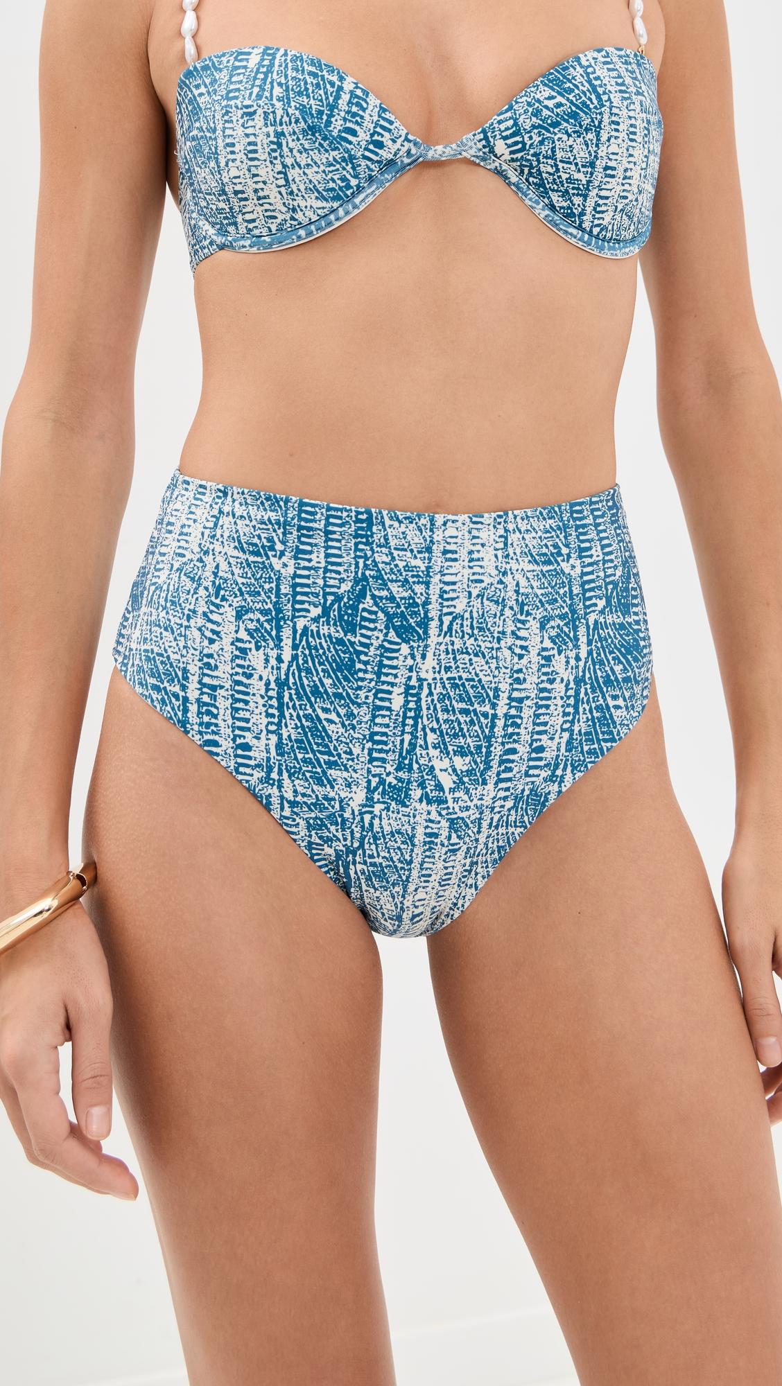 Sua Denim Bikini Bottoms by PALMACEA