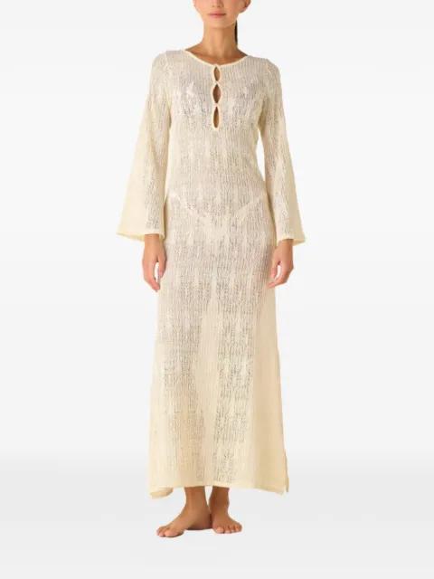 long-sleeve maxi dress by PALMACEA