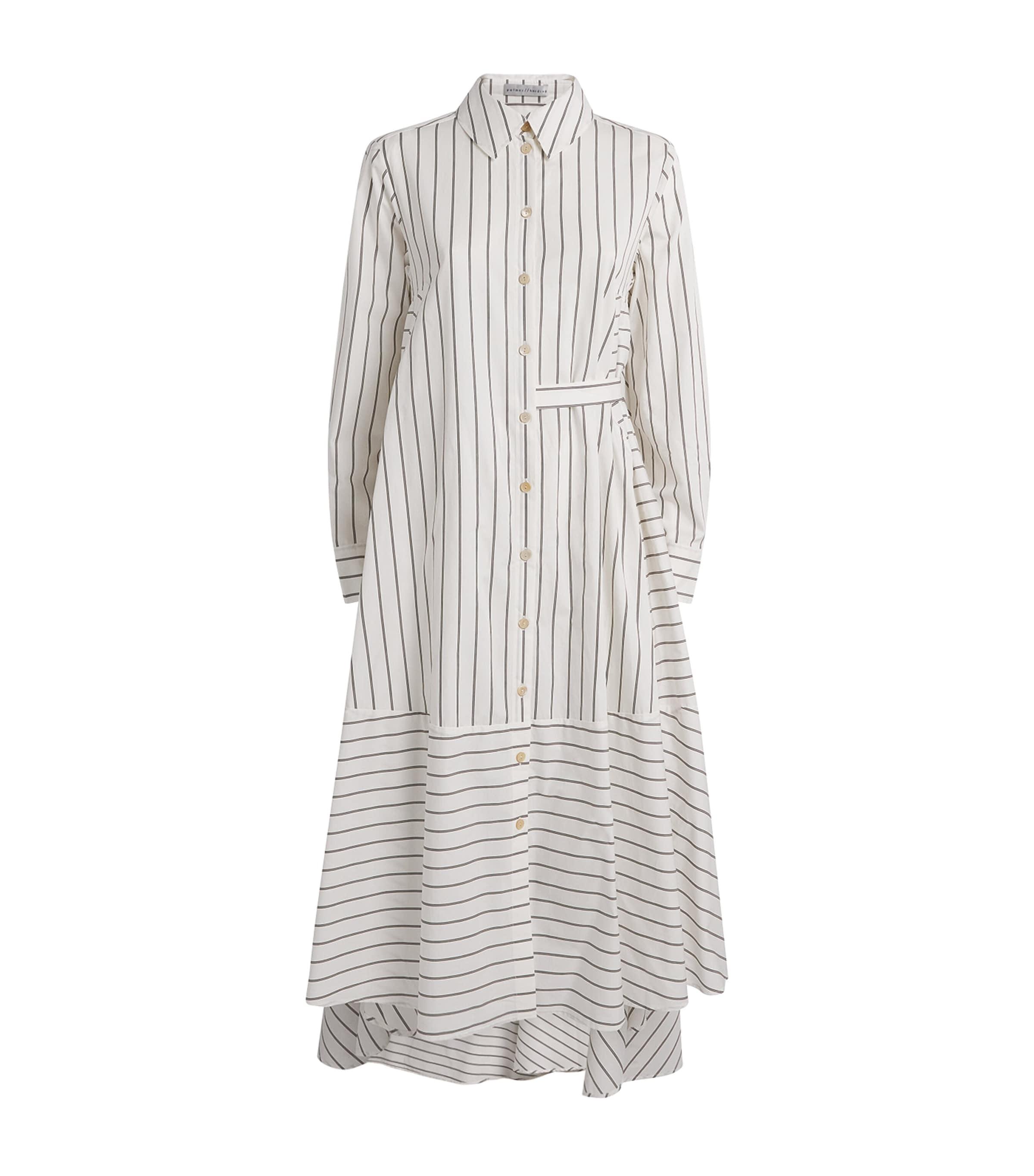 Palmer//Harding Cotton Stripe Prosperity Midi Dress by PALMER//HARDING