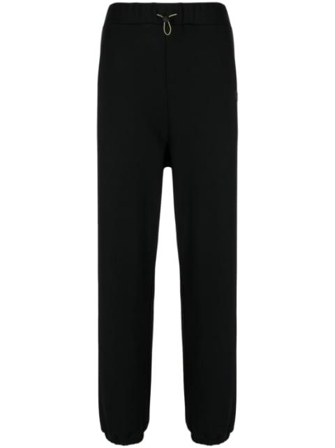 logo-embroidered cotton track pants by PALMER
